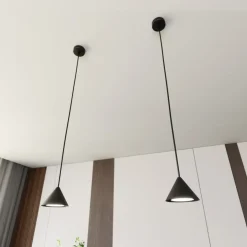Sklep Kaja Mały, stożkowy zwis na regulowanym przewodzie 1330/1 ELIT | Kaja Store
