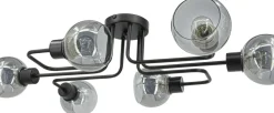 Sklep Kaja Metalowa lampa sufitowa z otwartymi kloszami 3040/6 BLTANGO | Kaja* Plafony Nowoczesne