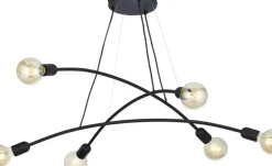 Sklep Kaja Metalowa lampa wisząca do salonu TK 2726 HELIX | Kaja Oświetlenie Discount