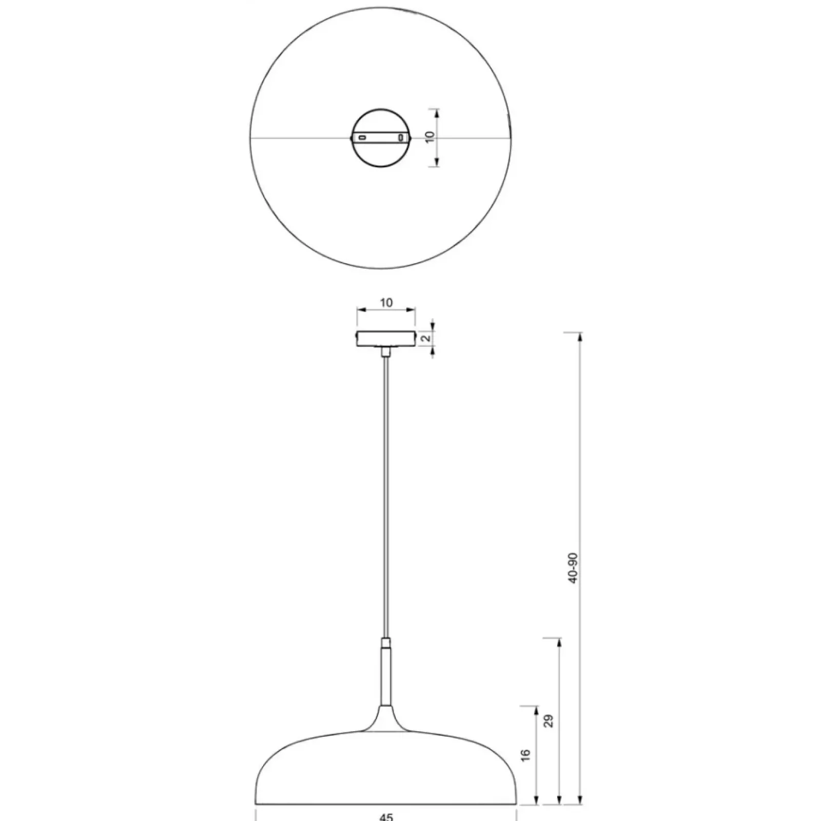Sklep Kaja Metalowa lampa wisząca, niebieski klosz MLP7901 z serii LINCOLN | Kaja Oświetlen Hot