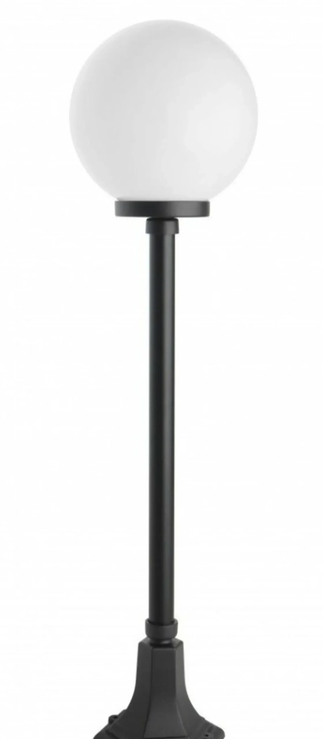 Sklep Kaja Metrowa lampa ogrodowa z kloszem K 5002/2/KP 250 z serii KULE CLASSIC | Kaja Ośw* Lampy Ogrodowe Stojące