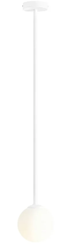 Sklep Kaja Minimalistyczna, biała lampa na sztywnym zwisie 1080PL_G_L PINNE* Plafony Nowoczesne