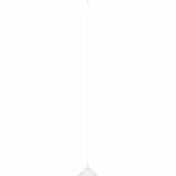 Sklep Kaja Minimalistyczna, biała lampa wisząca stożek ANT 5167 NO. AI | Kaja Outlet