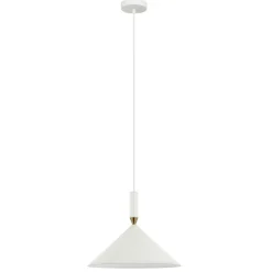 Sklep Kaja Minimalistyczna, biała lampa wisząca nad wyspę PND-541101-W DRELLO Shop