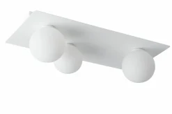 Sklep Kaja Minimalistyczna, biała lampa z kloszami SIG 33278 ARGON PROSTOKĄT biały Sale