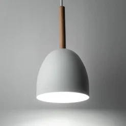 Sklep Kaja Minimalistyczna, biała lampa wisząca do jadalni TK 4868 z serii NORD Flash Sale