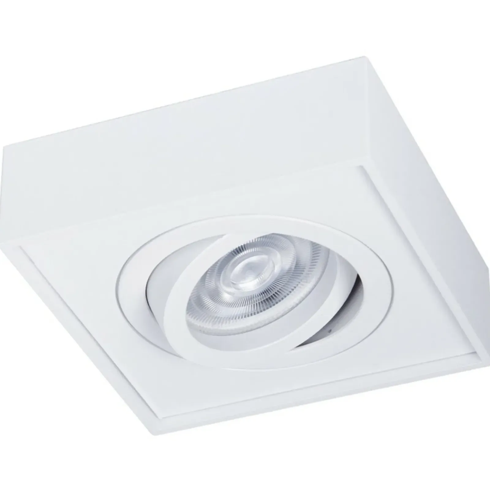 Sklep Kaja Minimalistyczna, biała oprawa podtynkowa ML0039 z serii NUSA SQUARE | Kaja Oświe* Lampy Led|Oprawy Podtynkowe