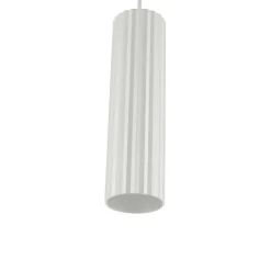 Sklep Kaja Minimalistyczna, biała tuba wisząca LP-787/1P WH z serii TOKIO | Kaja Clearance