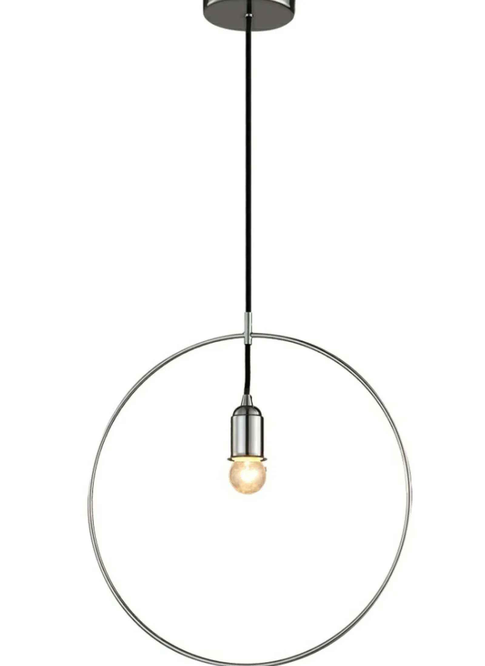 Sklep Kaja Minimalistyczna, owana lampa wisząca koło AZ2112 KRUG | Kaja chrom Fashion