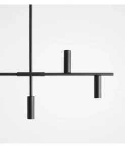 Sklep Kaja Minimalistyczna, czarna lampa nad wyspę kuchenną 1104K1 z serii TREVO Zadzwońporabattel.783200183(8-16)/mailsklep@kaja.com.pl Online