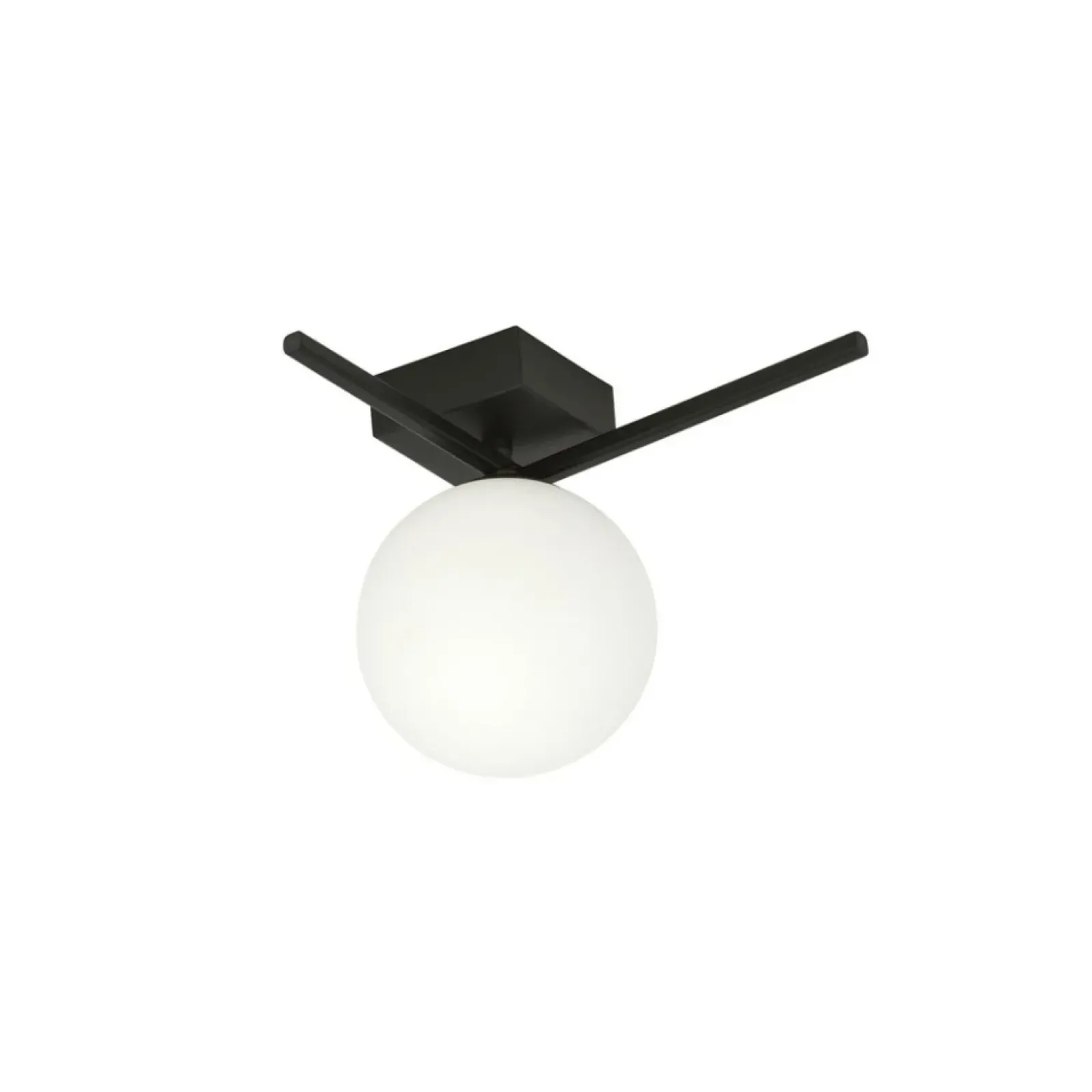 Sklep Kaja Minimalistyczna, czarna lampa sufitowa z kloszem 1130/1G IMAGO | Kaja Cheap