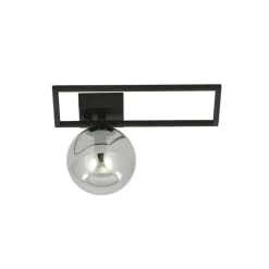 Sklep Kaja Minimalistyczna, czarna lampa sufitowa z kulą 1131/1D IMAGO | Kaja Discount