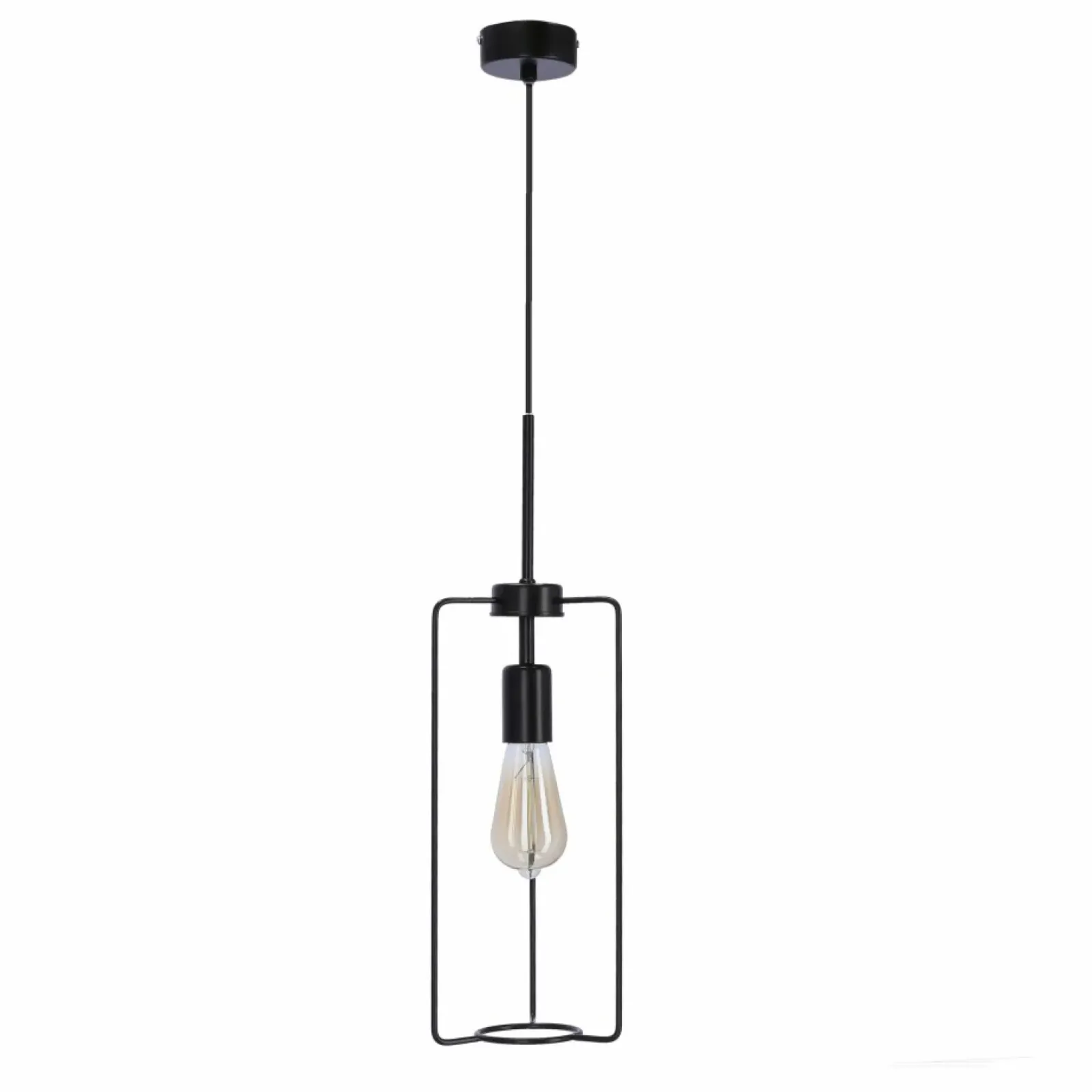 Sklep Kaja Minimalistyczna, czarna lampa wisząca do jadalni 31-10209 z serii CORD czarny Cheap