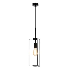 Sklep Kaja Minimalistyczna, czarna lampa wisząca do jadalni 31-10209 z serii CORD czarny Cheap