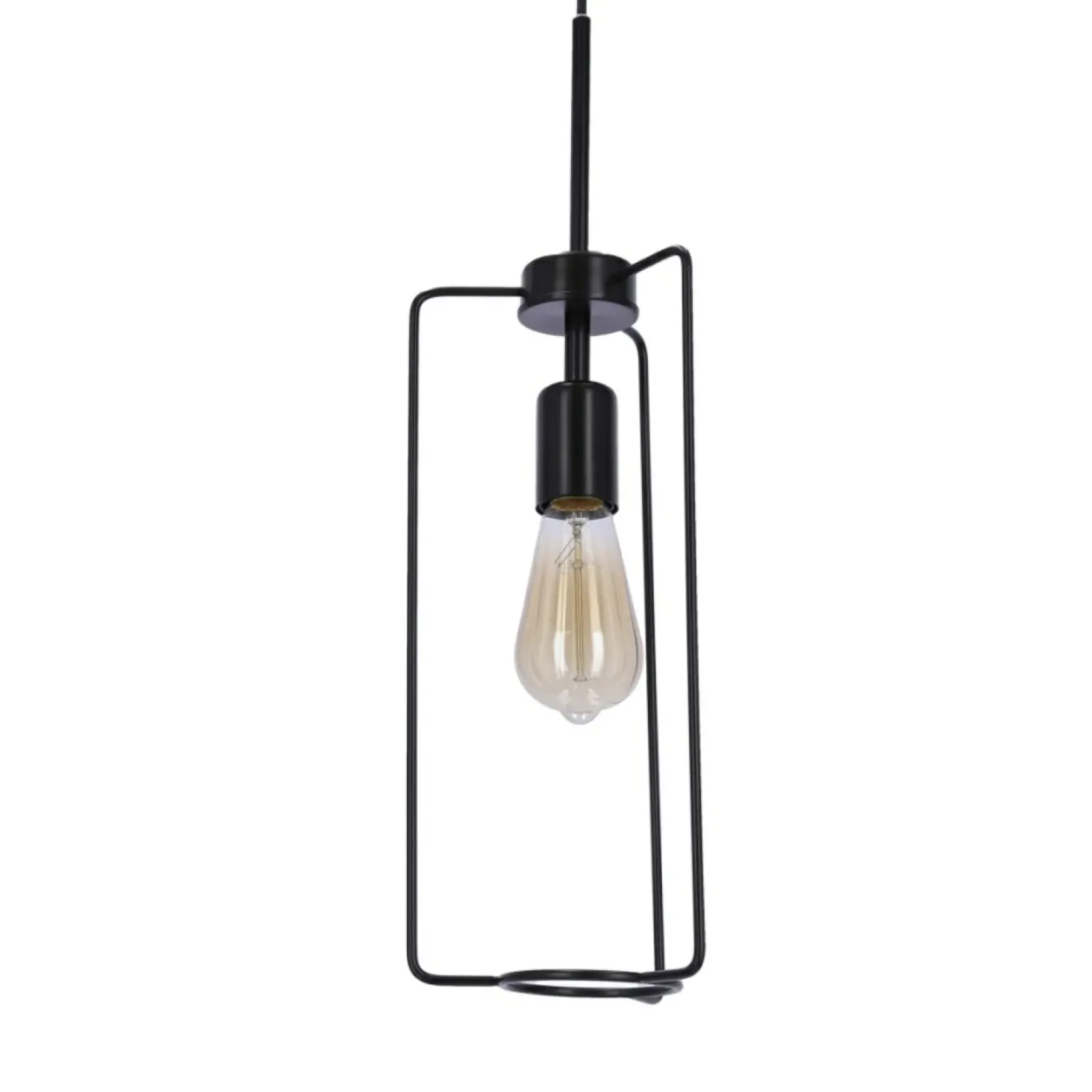 Sklep Kaja Minimalistyczna, czarna lampa wisząca do jadalni 31-10209 z serii CORD czarny Cheap