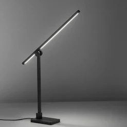 Sklep Kaja Minimalistyczna czarna lampka biurkowa LED 4407-18 z serii PURE-GRAFO* Lampki Biurkowe|Lampy Led
