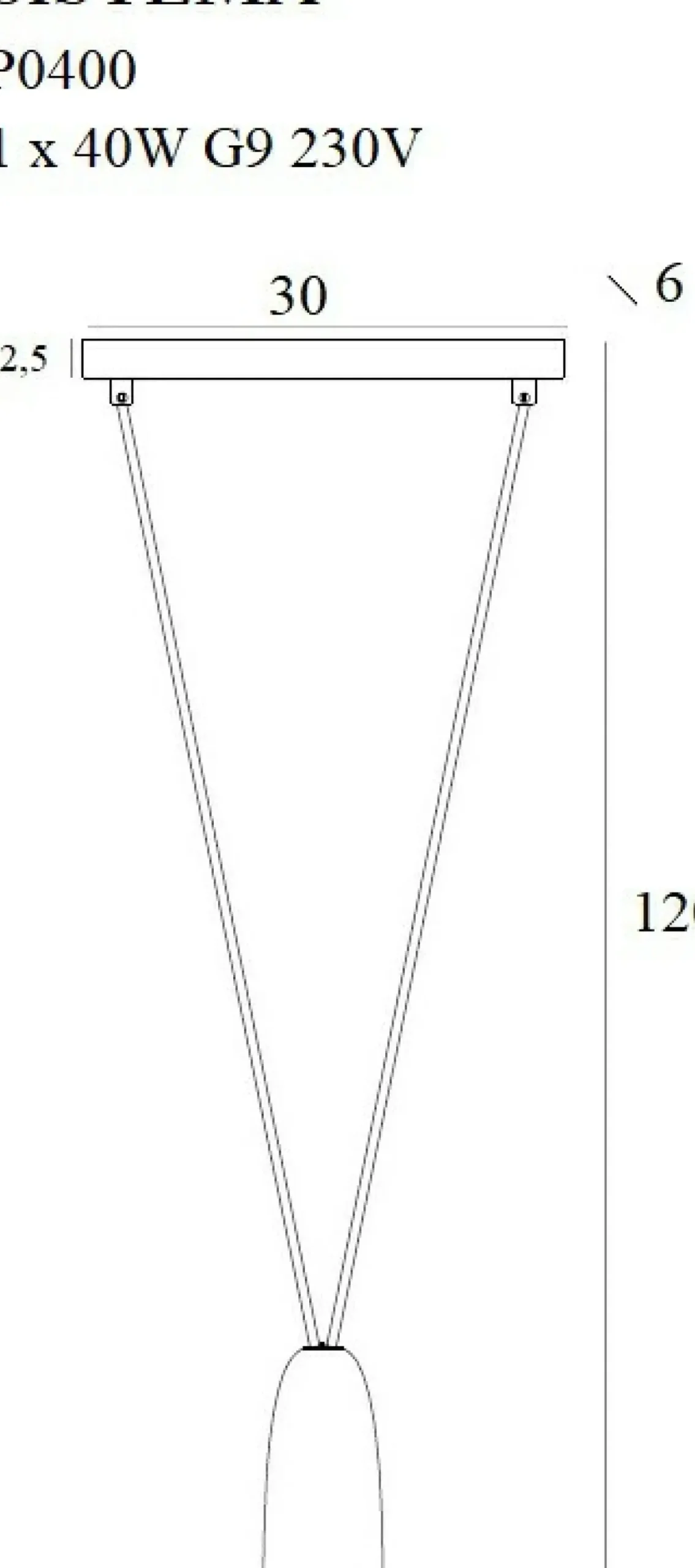 Sklep Kaja Minimalistyczna, czarna lampa wisząca MX P0400 SISTEMA | Kaja Discount