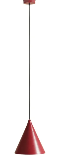 Sklep Kaja Minimalistyczna, czerwona lampa wisząca do jadalni 1108G15 FORM Zadzwońporabattel.783200183(8-16)/mailsklep@kaja.com.pl Fashion