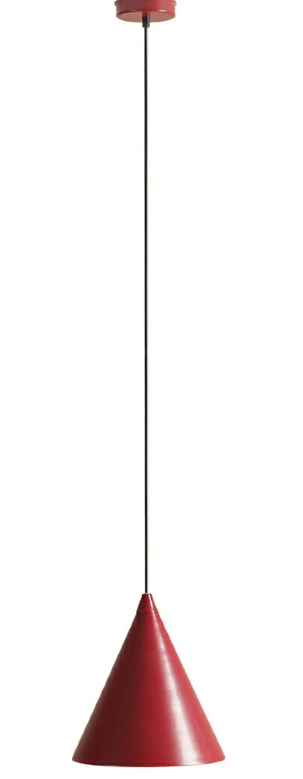 Sklep Kaja Minimalistyczna, czerwona lampa wisząca do jadalni 1108G15 FORM Zadzwońporabattel.783200183(8-16)/mailsklep@kaja.com.pl Fashion