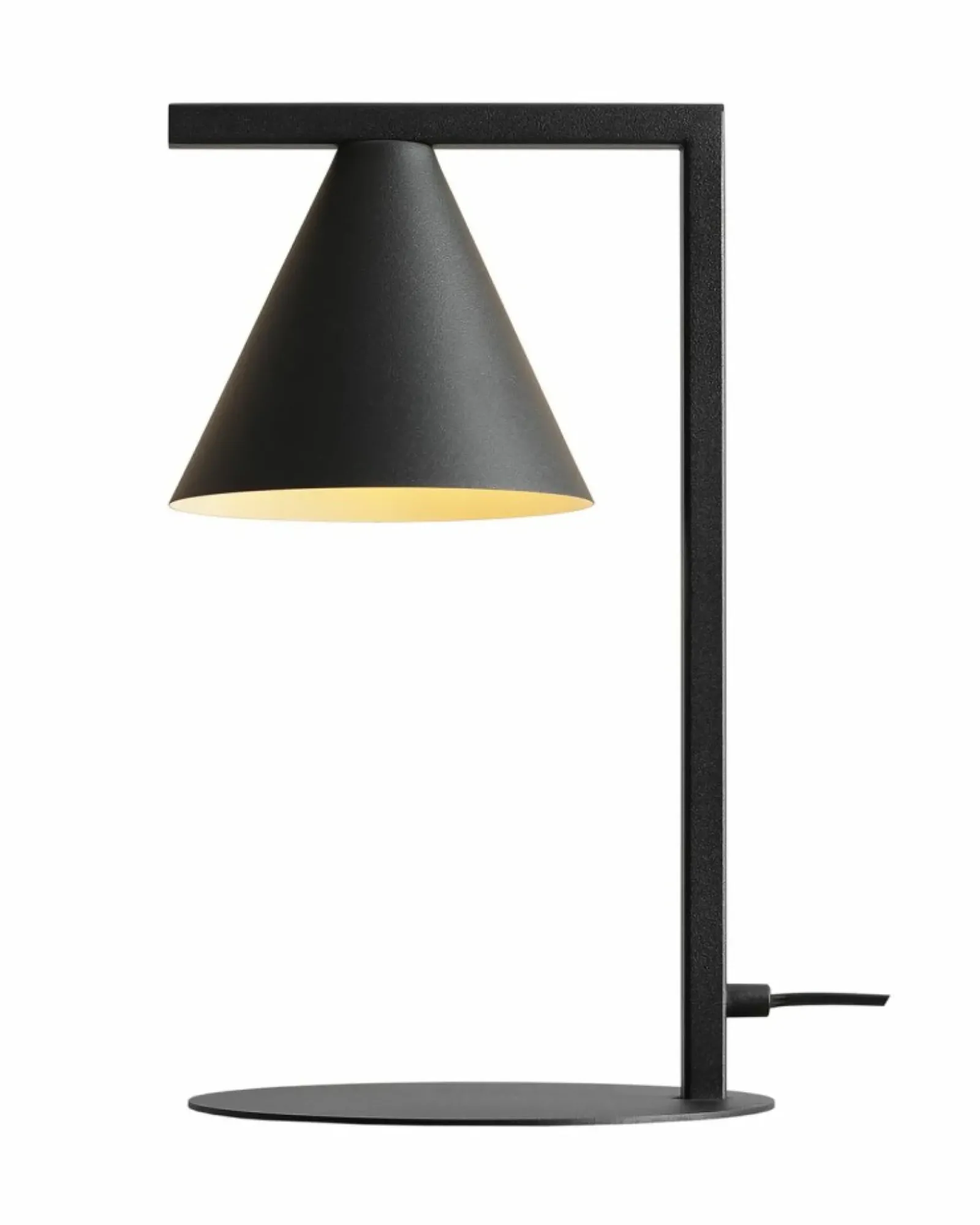 Sklep Kaja Minimalistyczna, geometryczna lampka biurkowa 1108B1 z serii FORM* Lampki Biurkowe