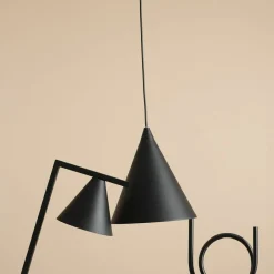 Sklep Kaja Minimalistyczna, geometryczna lampka biurkowa 1108B1 z serii FORM* Lampki Biurkowe