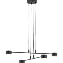 Sklep Kaja Minimalistyczna, industrialna lampa wisząca 1339/4 MODUS | Kaja czarny Clearance