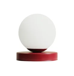 Sklep Kaja Minimalistyczna, kulista lampka stołowa 1076B15_S z serii BALL | Kaja* Nowoczesne Lampki Stołowe