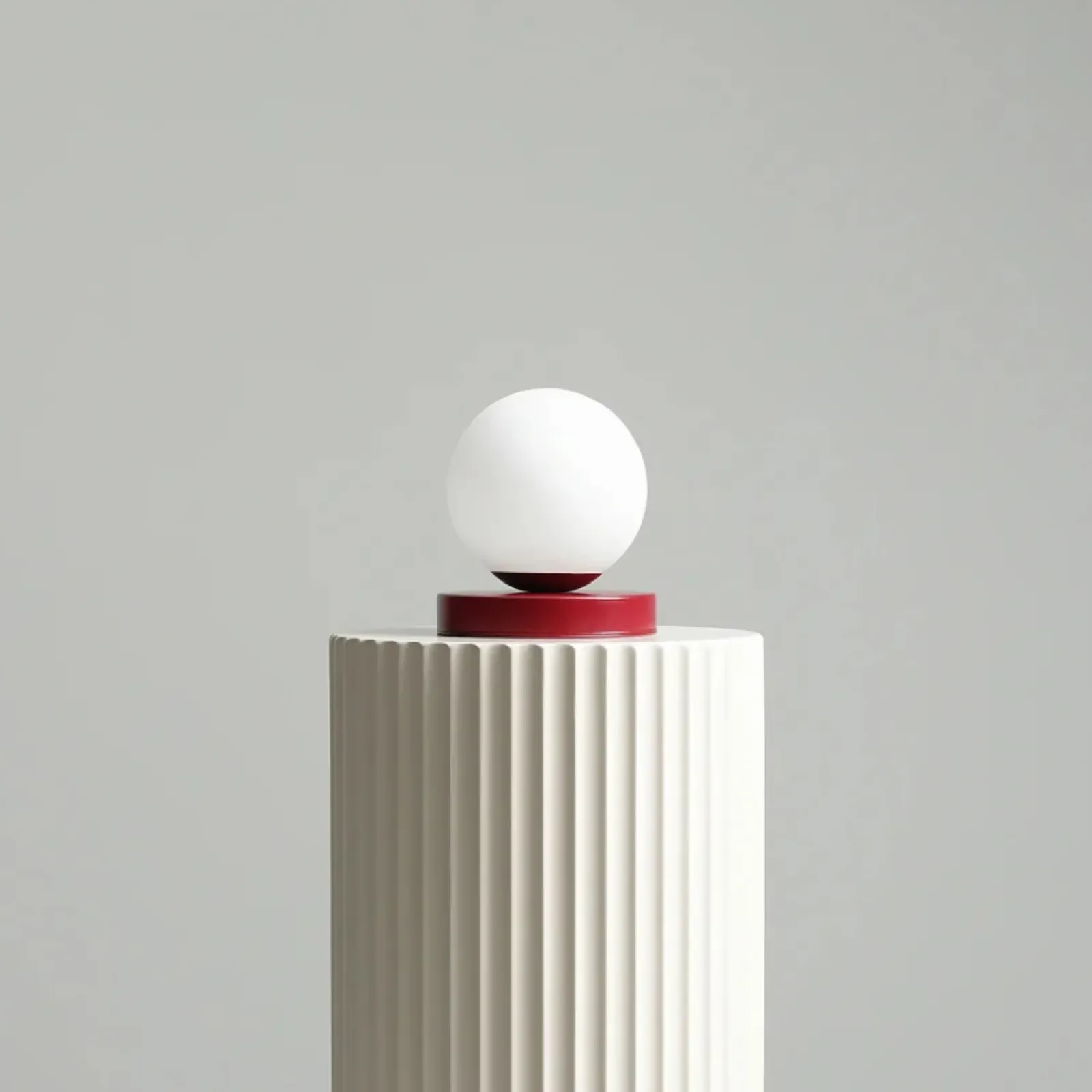 Sklep Kaja Minimalistyczna, kulista lampka stołowa 1076B15_S z serii BALL | Kaja* Nowoczesne Lampki Stołowe
