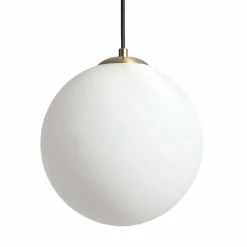 Sklep Kaja Minimalistyczna, kulista lampa wisząca ABR-LWL-E27 LAZUR | Kaja Clearance