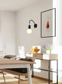 Sklep Kaja Minimalistyczna lampa ścienna loft 21-70999 BASSO | Kaja Oświetlenie* Kinkiety Tradycyjne