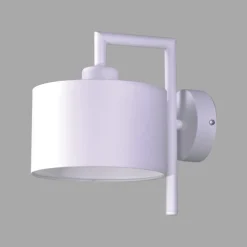 Sklep Kaja Minimalistyczna lampa ścienna K-4334 SIMONE WHITE | Kaja Oświetlenie* Kinkiety Tradycyjne|Kinkiety Z Abażurem