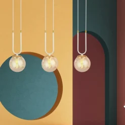 Sklep Kaja Minimalistyczna lampa do oświetlenia stołu 1117/3 GLAM | Kaja Hot