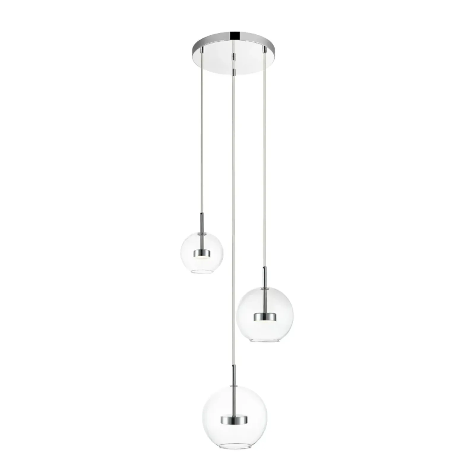Sklep Kaja Minimalistyczna lampa LED do salonu P0428-03L-F4AC ENCELADUS | Kaja Sale