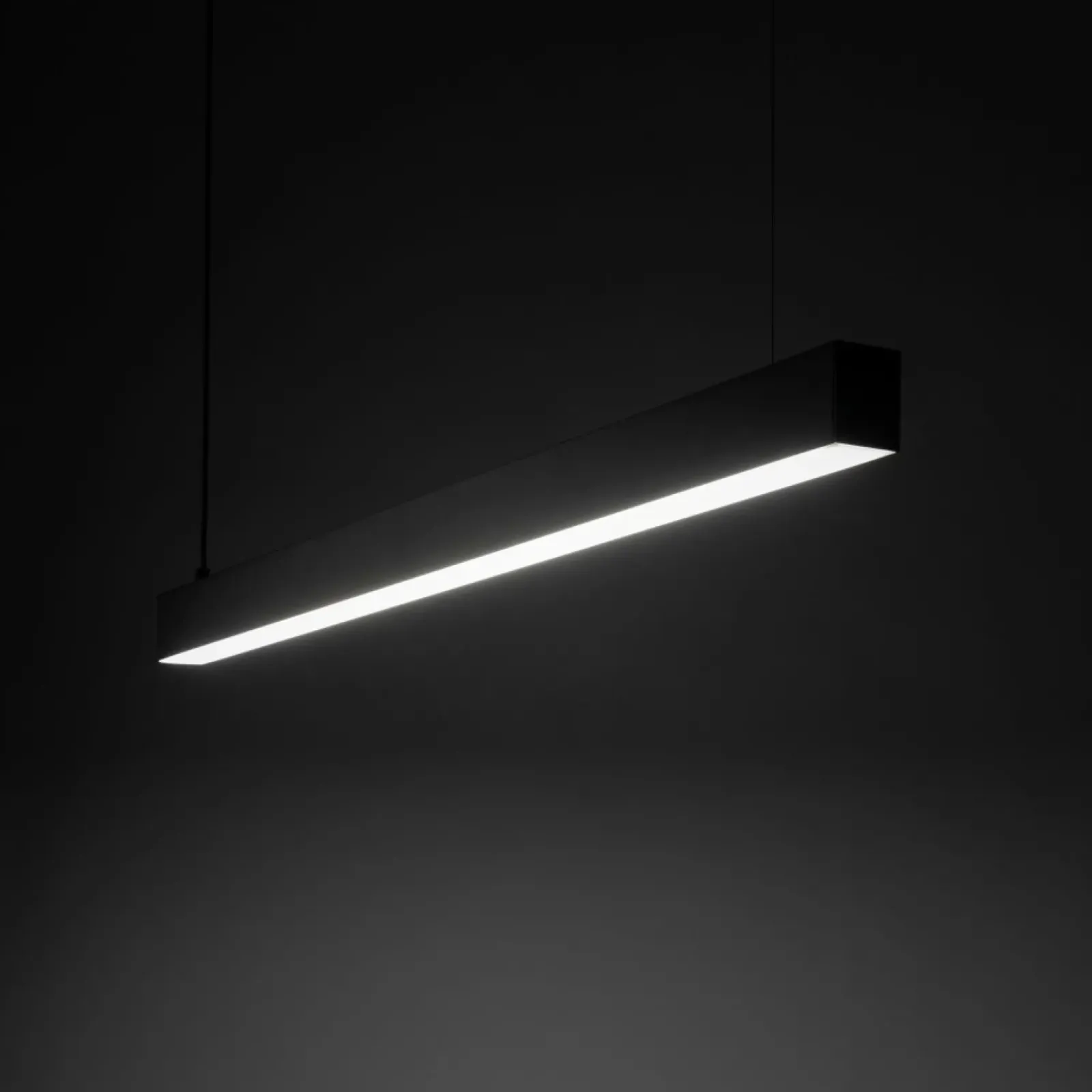 Sklep Kaja Minimalistyczna lampa LED nad stół TK 18080 LUXE BLACK | Kaja Cheap