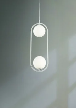 Sklep Kaja Minimalistyczna lampa na zwisie MOD013PL-02W RING | Kaja Oświetlenie Store