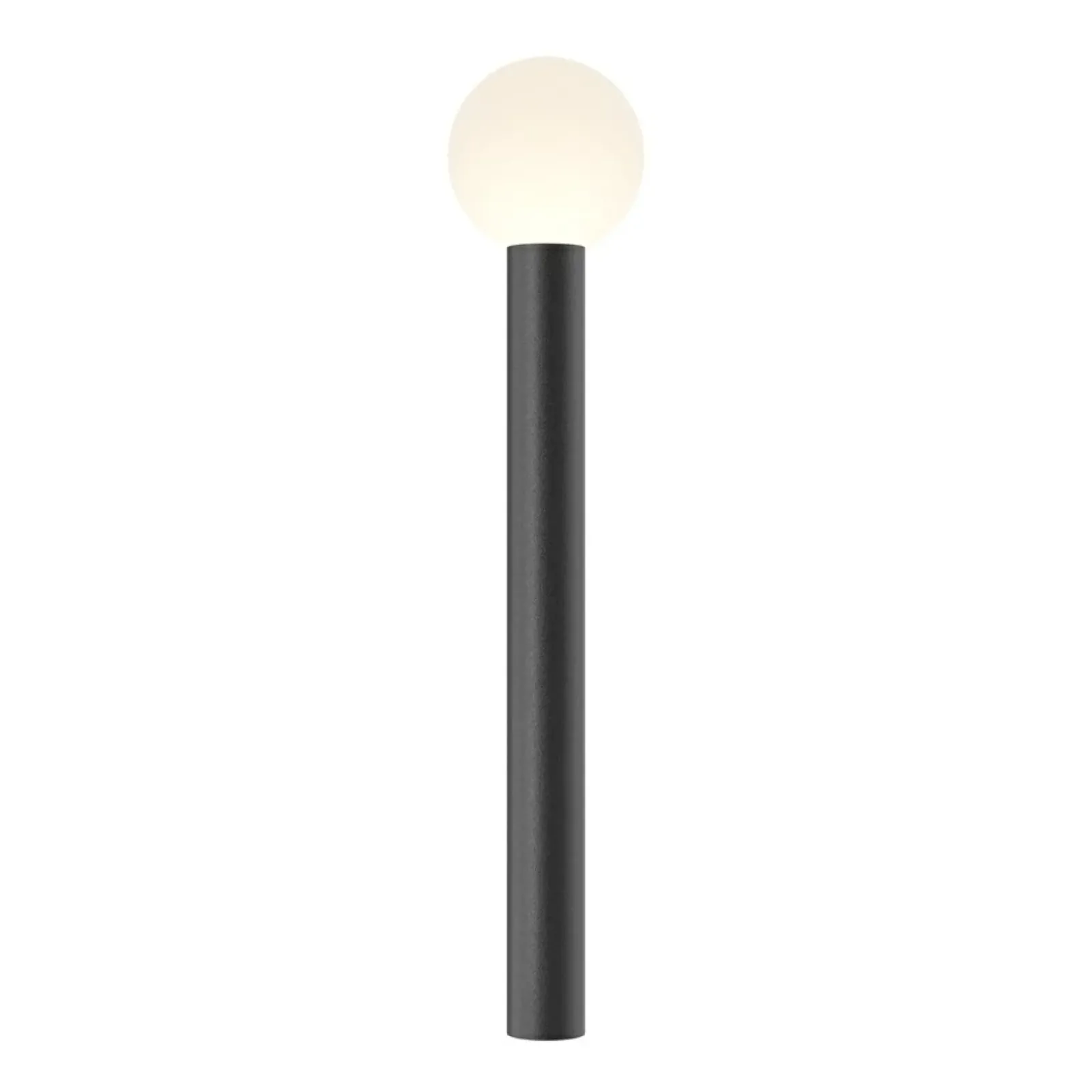 Sklep Kaja Minimalistyczna lampa ogrodowa stojąca z kloszem O598FL-01B serii BOLD* Lampy Ogrodowe Stojące