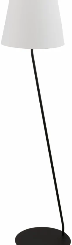 Sklep Kaja Minimalistyczna lampa podłogowa z abażurem SIG 50230 LIZBONA CZ/B* Lampy Podłogowe Z Abażurem