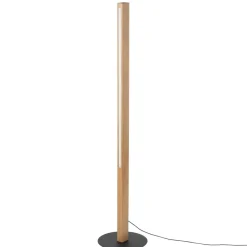 Sklep Kaja Minimalistyczna lampa podłogowa w stylu rustykalnym TK 1391 TEO* Lampy Led