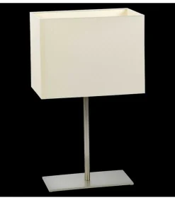 Sklep Kaja Minimalistyczna lampa stołowa z abażurem 67990 CRUZ | Kaja Oświetlenie* Lampki Stołowe Z Abażurem|Nowoczesne Lampki Stołowe