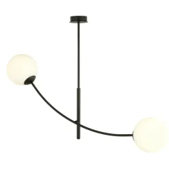 Sklep Kaja Minimalistyczna lampa sufitowa do korytarza 1102/2 HUNTER | Kaja Clearance
