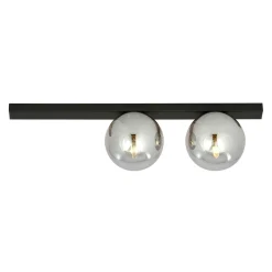 Sklep Kaja Minimalistyczna lampa sufitowa z dwoma kloszami 1122/2 FIT | Kaja* Plafony Nowoczesne