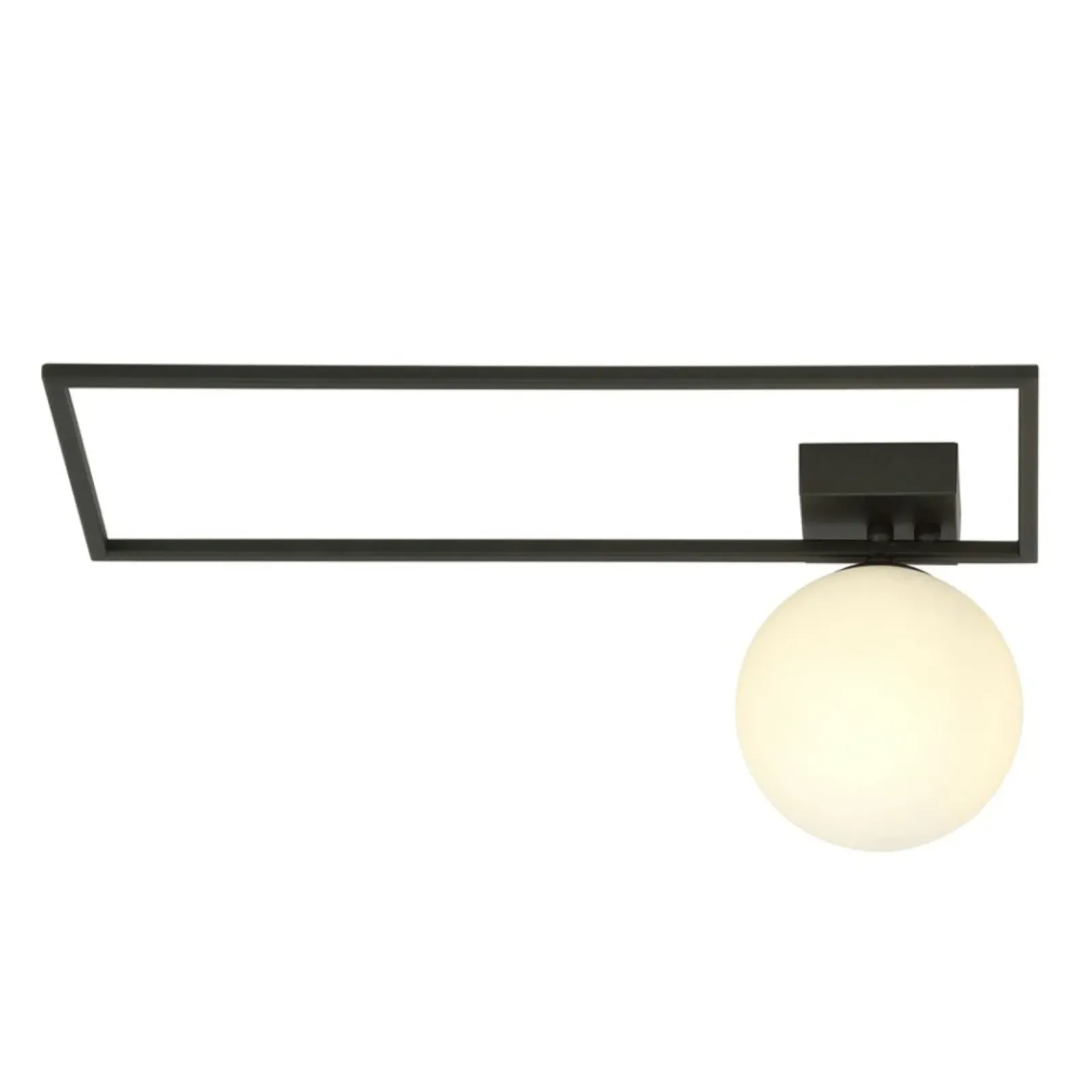 Sklep Kaja Minimalistyczna lampa sufitowa z białą kulą 1130/1A IMAGO | Kaja* Plafony Nowoczesne