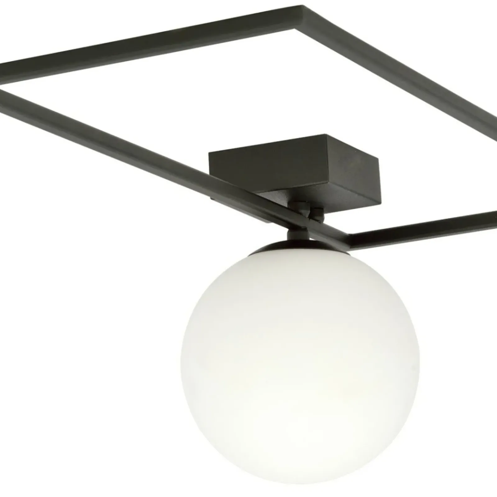 Sklep Kaja Minimalistyczna lampa sufitowa z białą kulą 1130/1A IMAGO | Kaja* Plafony Nowoczesne