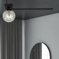 Sklep Kaja Minimalistyczna lampa sufitowa, ciemna kula 1131/1F IMAGO | Kaja* Plafony Nowoczesne
