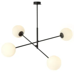 Sklep Kaja Minimalistyczna lampa sufitowa, cztery klosze 1169/4 LINEAR | Kaja Best