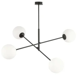 Sklep Kaja Minimalistyczna lampa sufitowa, cztery klosze 1169/4 LINEAR | Kaja Best