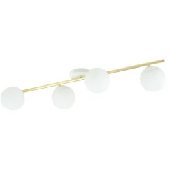 Sklep Kaja Minimalistyczna lampa sufitowa z białymi kulami 1249/4 z serii SPLENDI Sale