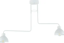Sklep Kaja Minimalistyczna lampa sufitowa do sypialni SIG 32448 z serii HOLI biały Best