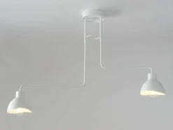 Sklep Kaja Minimalistyczna lampa sufitowa do sypialni SIG 32448 z serii HOLI biały Best