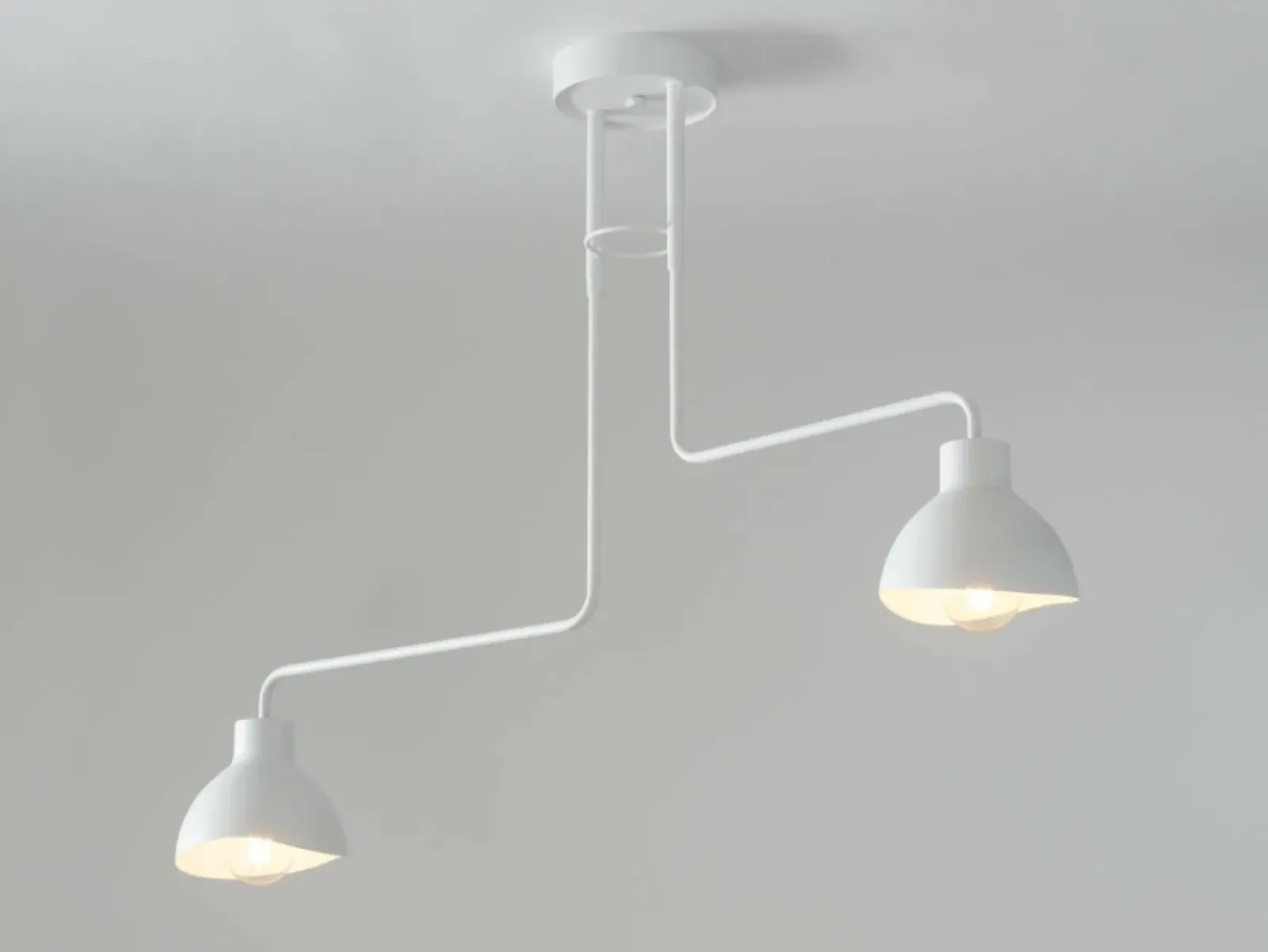 Sklep Kaja Minimalistyczna lampa sufitowa do sypialni SIG 32448 z serii HOLI biały Best